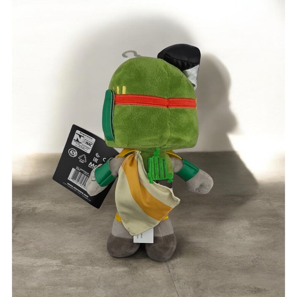 Star Wars Boba Fett Plush Toy Character Collectible Stuffed Animal Green 9" - Picture 2 of 4